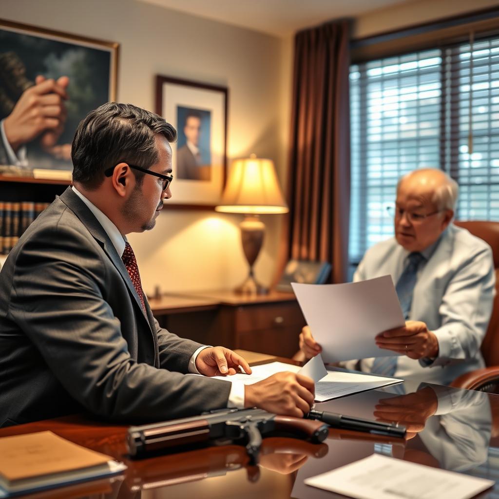 Firearm by Felon Lawyer Alexandria