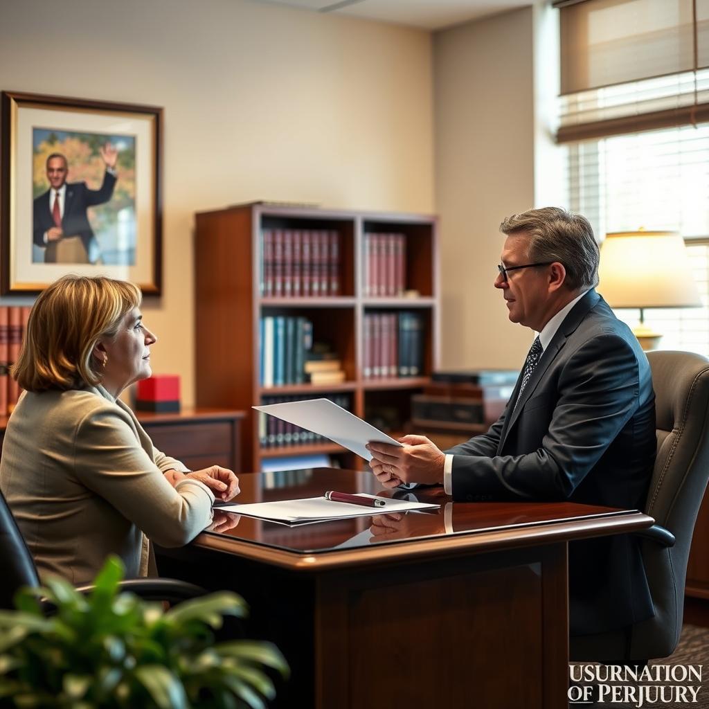 Subornation of Perjury lawyer Goochland County